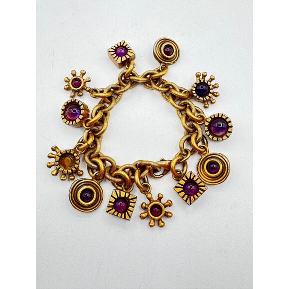 Patricia Locke Charm Bracelet Antique Finish - Picture 5 of 9